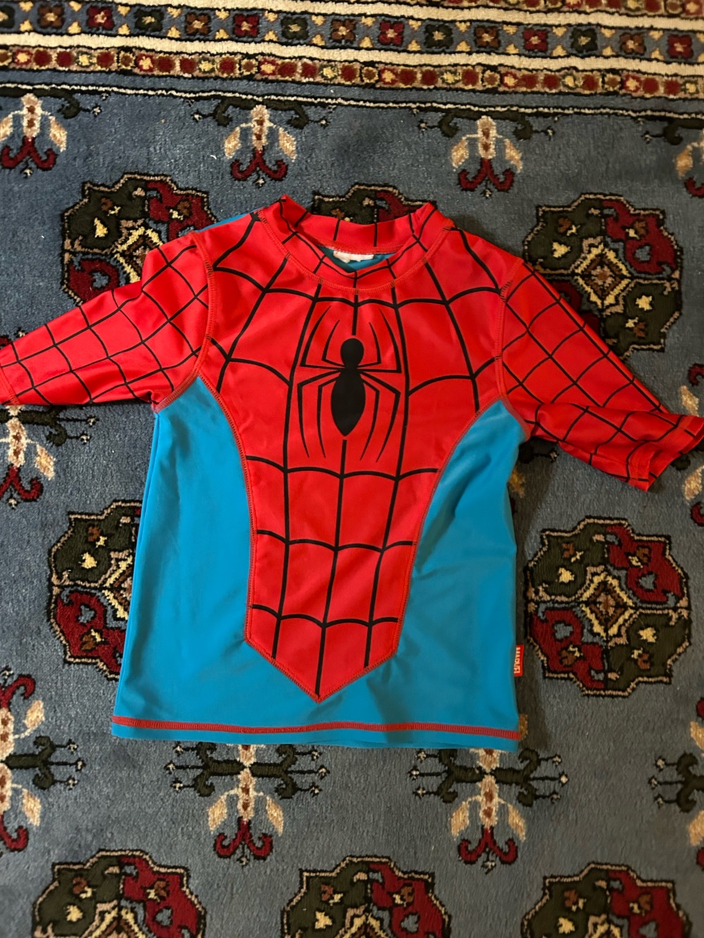 Marvel Spider-Man Red and Blue Kids Costume Shirt